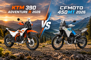 KTM 390 Adventure R чи CFMOTO 450MT: який adventure-мотоцикл вибрати фото