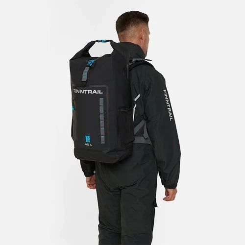 Герморюкзак FINNTRAIL 1730 EXPEDITION 40L Black 1730Black фото Герморюкзак FINNTRAIL 1730 EXPEDITION 40L Black 1730Black фото