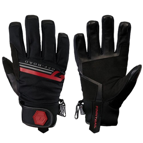 Рукавички FINNTRAIL 2790 GT OFF-ROAD GraphiteRed L 2790GraphiteRed-L фото