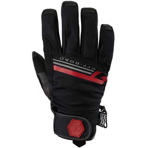 Рукавички FINNTRAIL 2790 GT OFF-ROAD GraphiteRed L 2790GraphiteRed-L фото