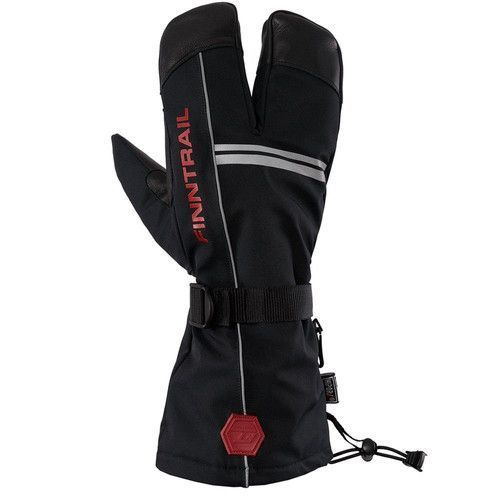 Зимові рукавички FINNTRAIL 2800 LOBSTER GraphiteRed L 2800GraphiteRed-L фото