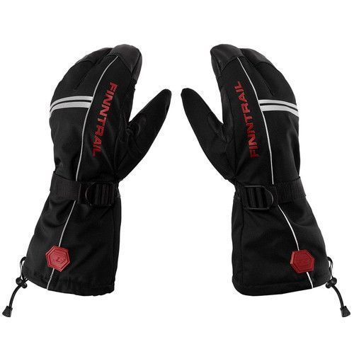 Зимові рукавички FINNTRAIL 2800 LOBSTER GraphiteRed L 2800GraphiteRed-L фото