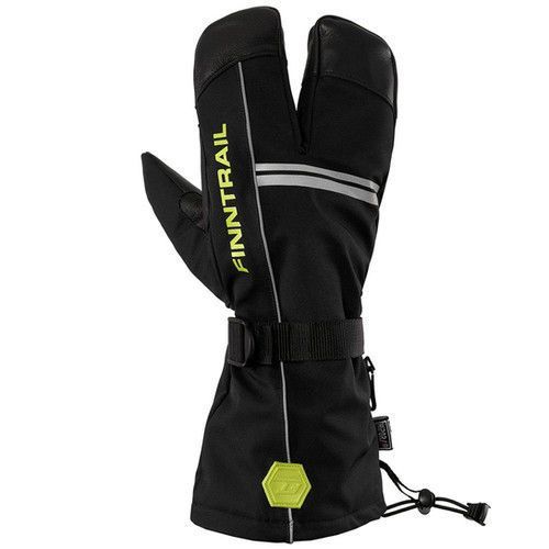 Зимові рукавички FINNTRAIL 2800 LOBSTER GraphiteYellow L 2800GraphiteYellow-L фото