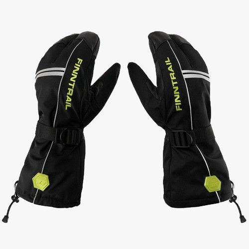 Зимові рукавички FINNTRAIL 2800 LOBSTER GraphiteYellow L 2800GraphiteYellow-L фото