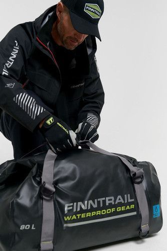 Гермосумка FINNTRAIL 1721 SATTELITE 80L Black 1721Black фото