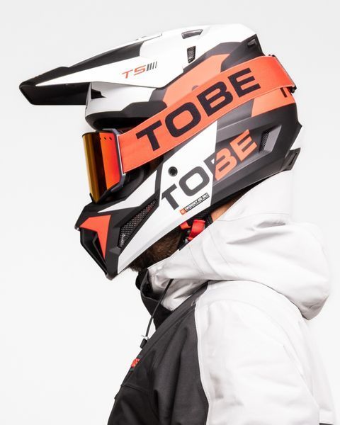 TOBE T7 MAGNETIC GOGGLE | SNOWMOBILE GOGGLE | RED - TOBE Outerwear - 650126-504-111 фото