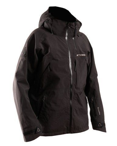 100 % wind and waterproof. Vivid black jacket - TOBE Outerwear - 2XS 500122-001-001 фото
