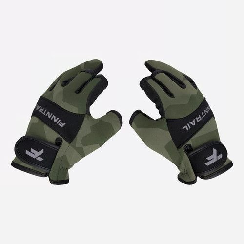 Неопренові рукавички FINNTRAIL 2730 NEOSENSOR CamoShadowGreen L 2730CamoShadowGreen-L фото